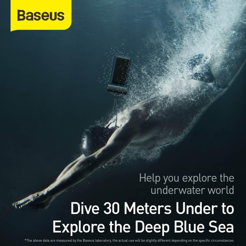 Baseus AquaGlide Vodotesné púzdro Black