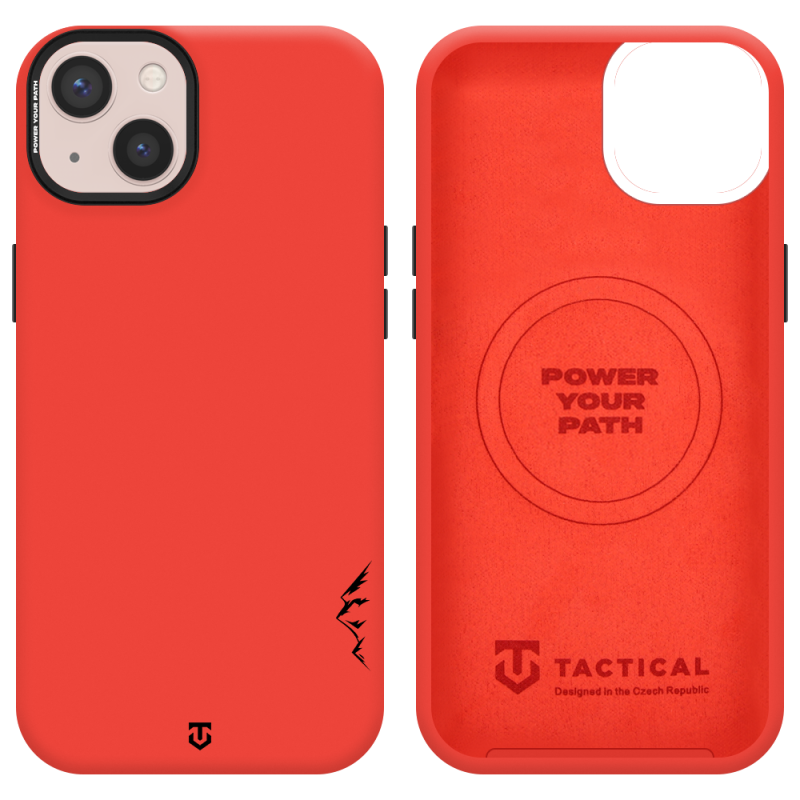 Tactical MagForce Velvet Smoothie 2.0 – puzdro pre Apple iPhone 13 v farbe Chilli