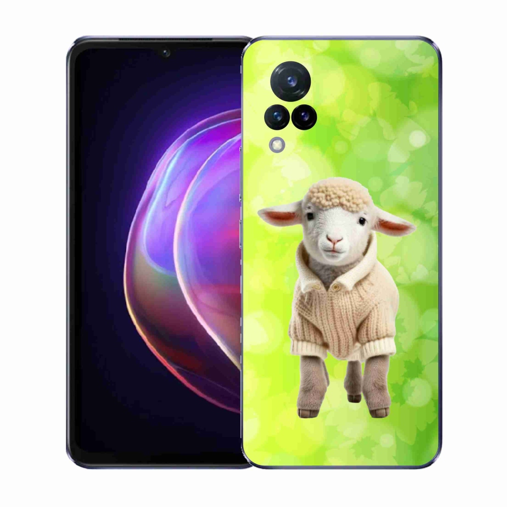 Gélový kryt mmCase na Vivo V21 4G/5G - jahňa vo svetri