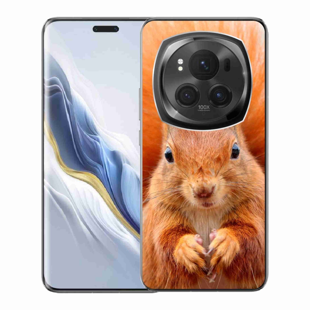Gélový kryt mmCase na Honor Magic 6 Pro 5G - veverička