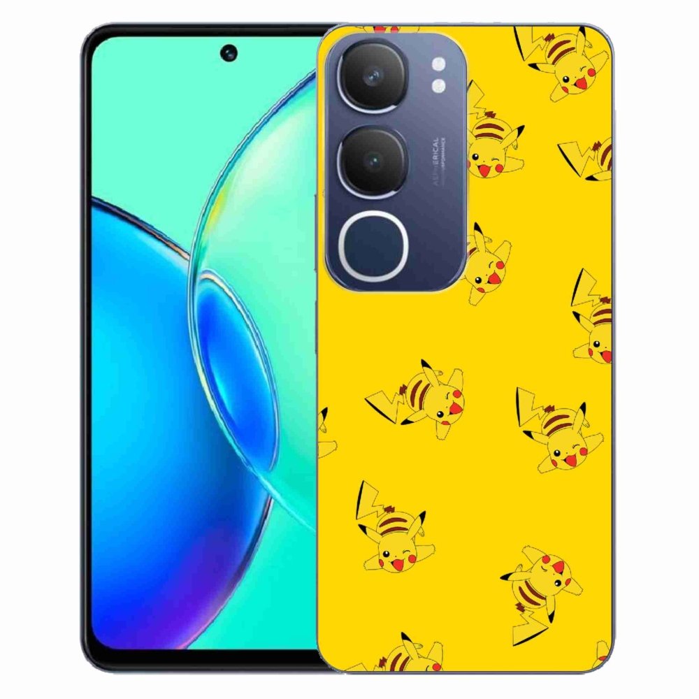 Gélový kryt mmCase na Vivo Y19s - pikachu