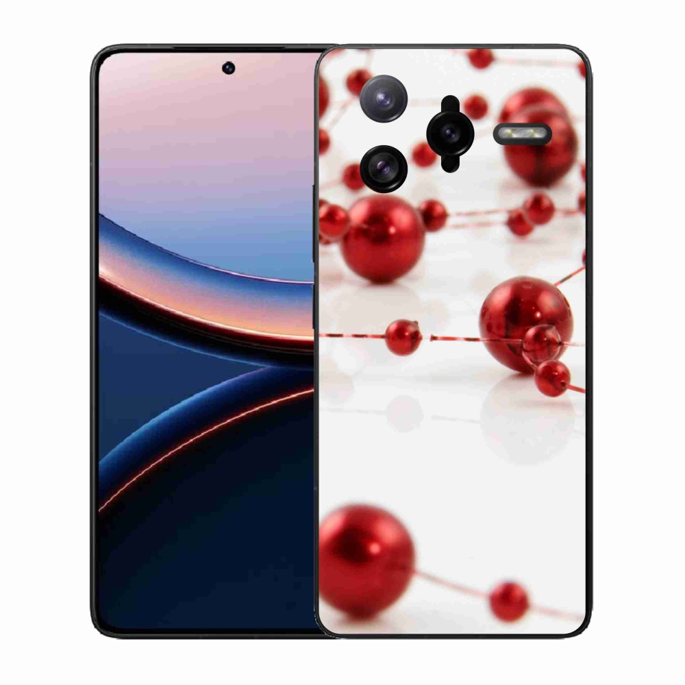 Gélový kryt mmCase na Xiaomi Poco F7 Ultra - vianočná reťaz
