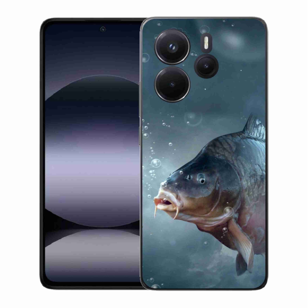 Gélový kryt mmCase na Xiaomi Redmi Note 14 - kapor a bublinky