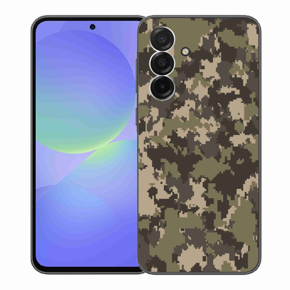 Gélový kryt mmCase na Samsung Galaxy A36 5G - maskáčový vzor 12