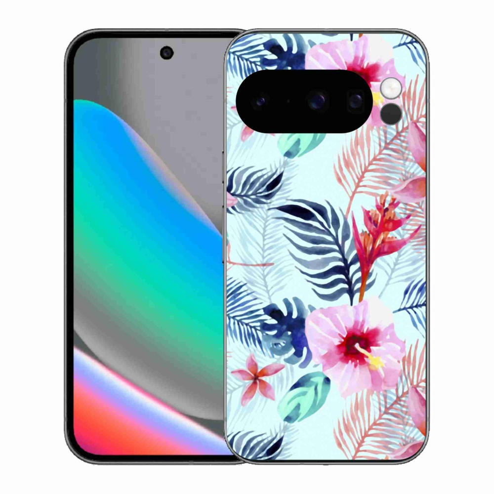 Gélový kryt mmCase na Google Pixel 10 Pro - kvety
