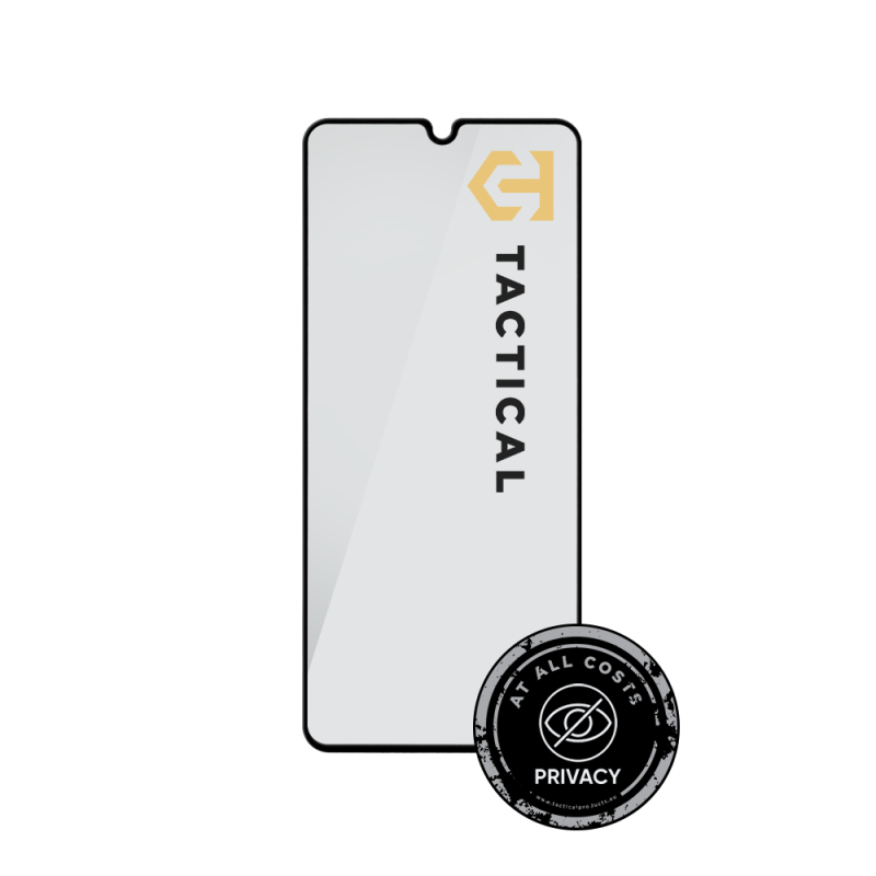 Taktické sklo Privacy Stealth 5D pre Xiaomi Redmi A7, čierne