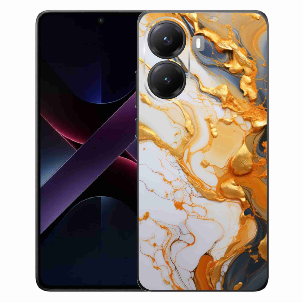 Gélový kryt mmCase na Xiaomi Poco X7 Pro 5G - abstraktný motív 6