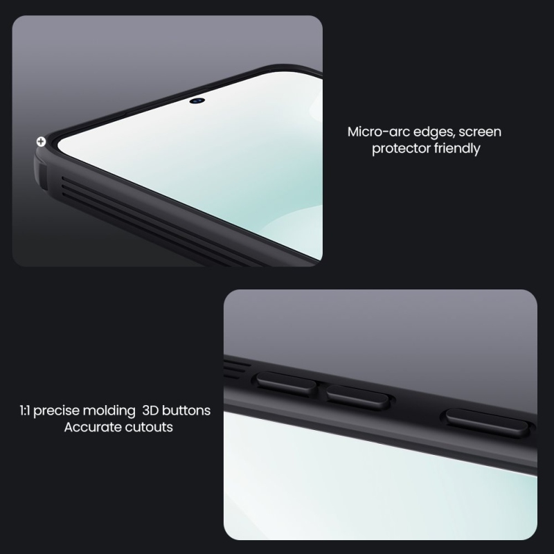 Nillkin CamShield PRO Magnetický zadný kryt pre Samsung Galaxy S25 FE Black