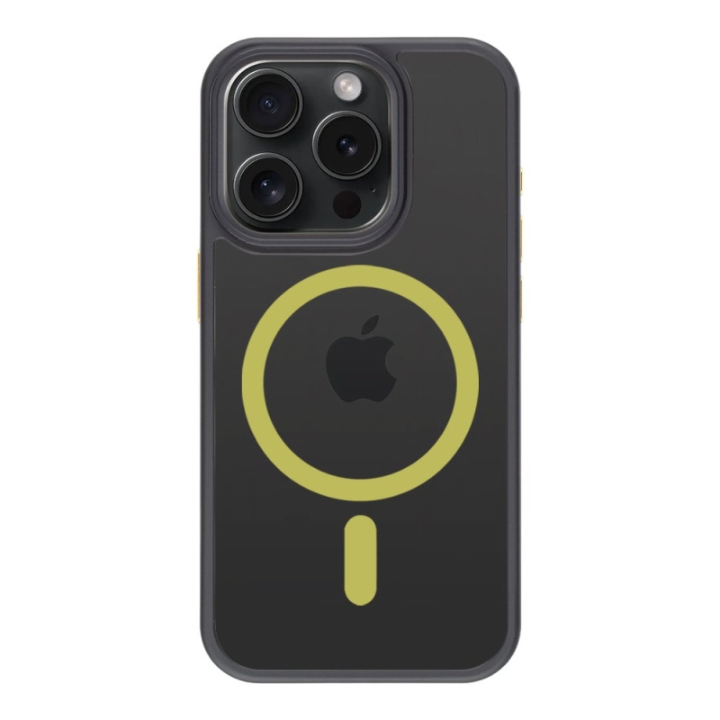 Tactical MagForce Hyperstealth 2.0 Kryt pre iPhone 15 Pro Black/Yellow