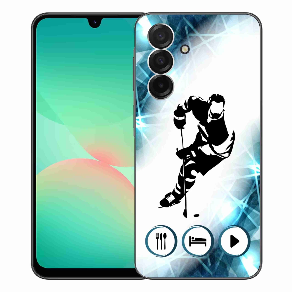 Gélový kryt mmCase na Samsung Galaxy A26 5G - hokej 1