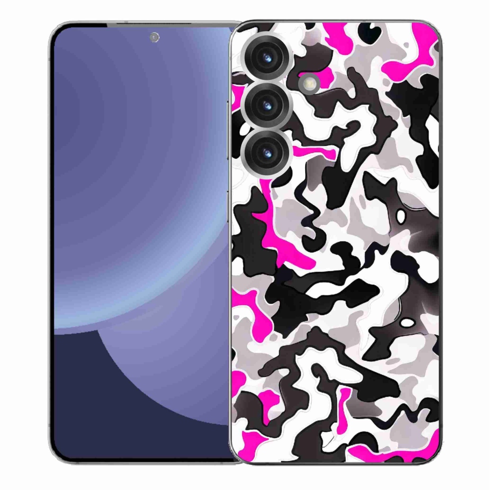 Gélový kryt mmCase na Samsung Galaxy S25+ - maskáčový vzor 5