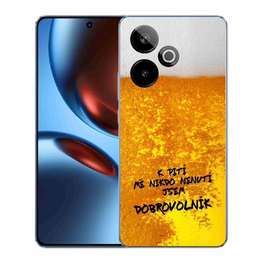 Gélový kryt mmCase na Realme GT 7 5G/GT 7T 5G - pivný motív 4