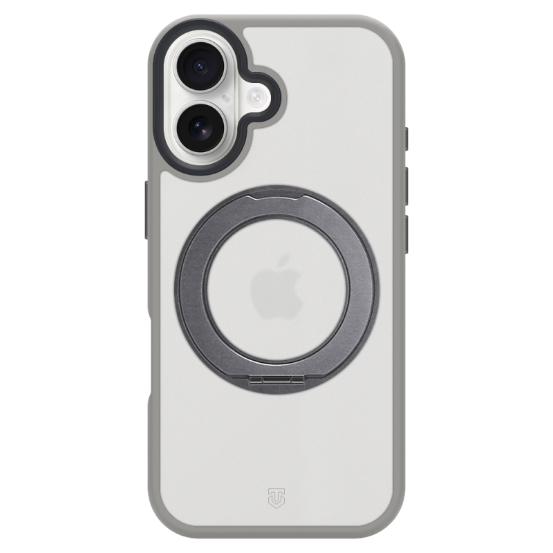 Tactical MagForce Hyperstand – puzdro pre Apple iPhone 16, svetlošedé