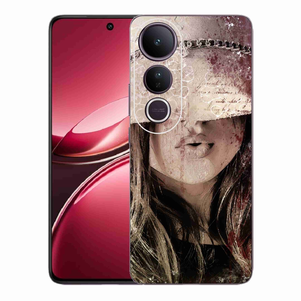Gélový kryt mmCase na Vivo V50 Lite 4G/5G - dievča
