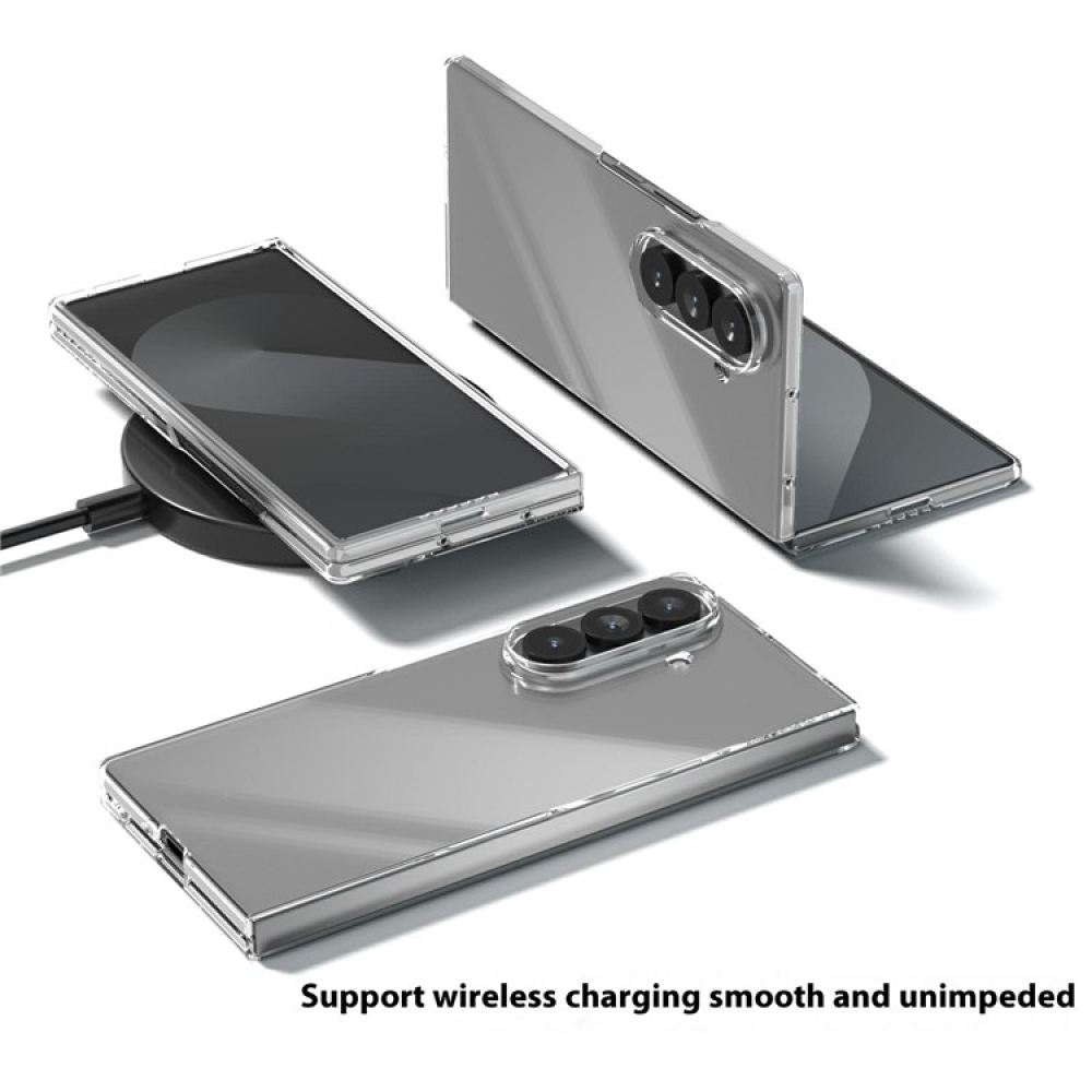 Plastový kryt na Samsung Galaxy Z Fold7 5G - priehľadný