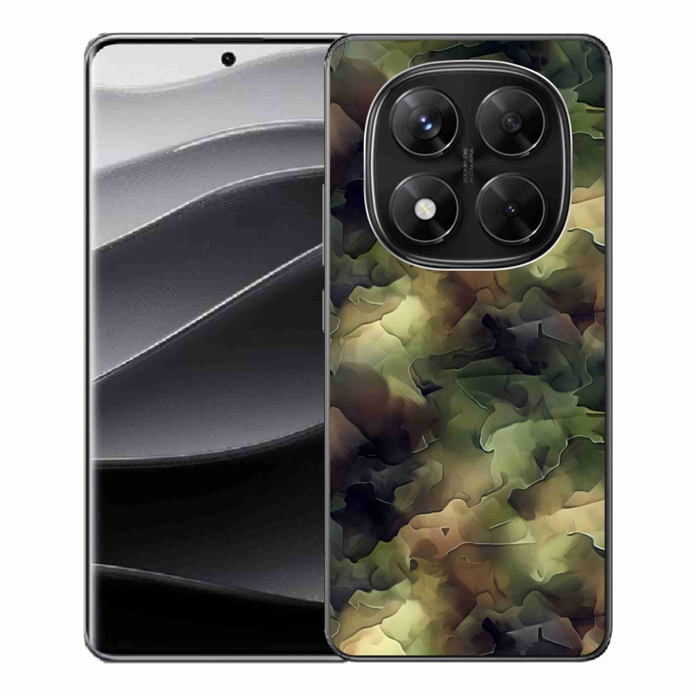 Gélový kryt mmCase na Xiaomi Redmi Note 14 Pro 5G/Poco X7 5G - maskáčový vzor 10