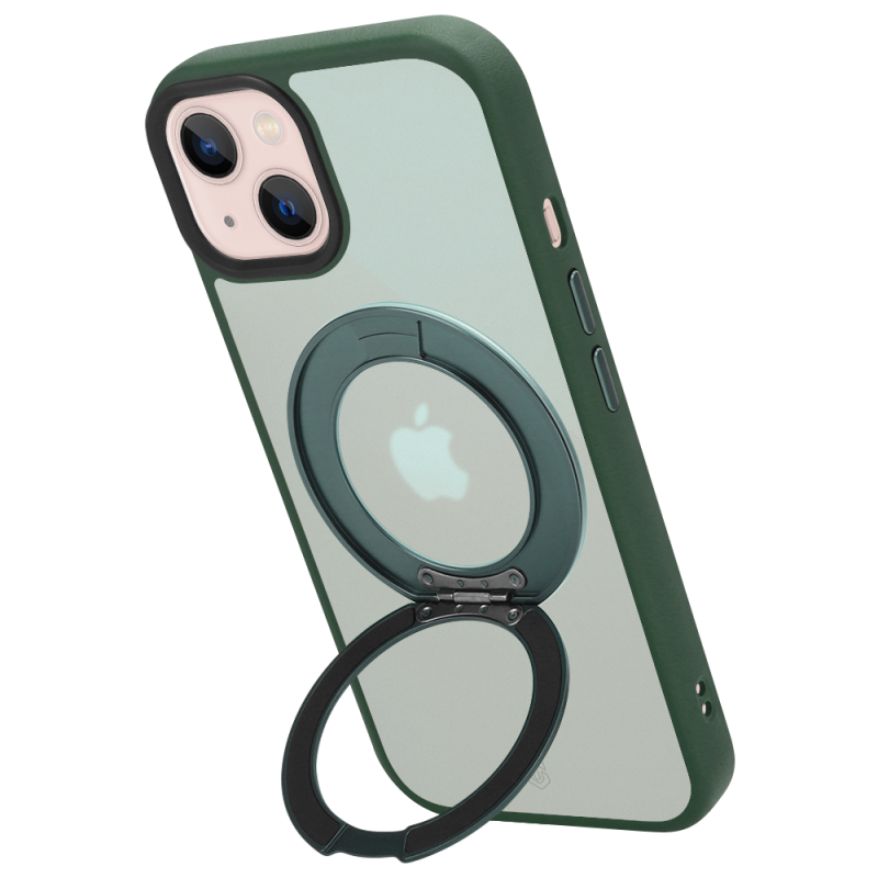 Tactical MagForce Hyperstand – puzdro pre Apple iPhone 13 v farbe Forest Green