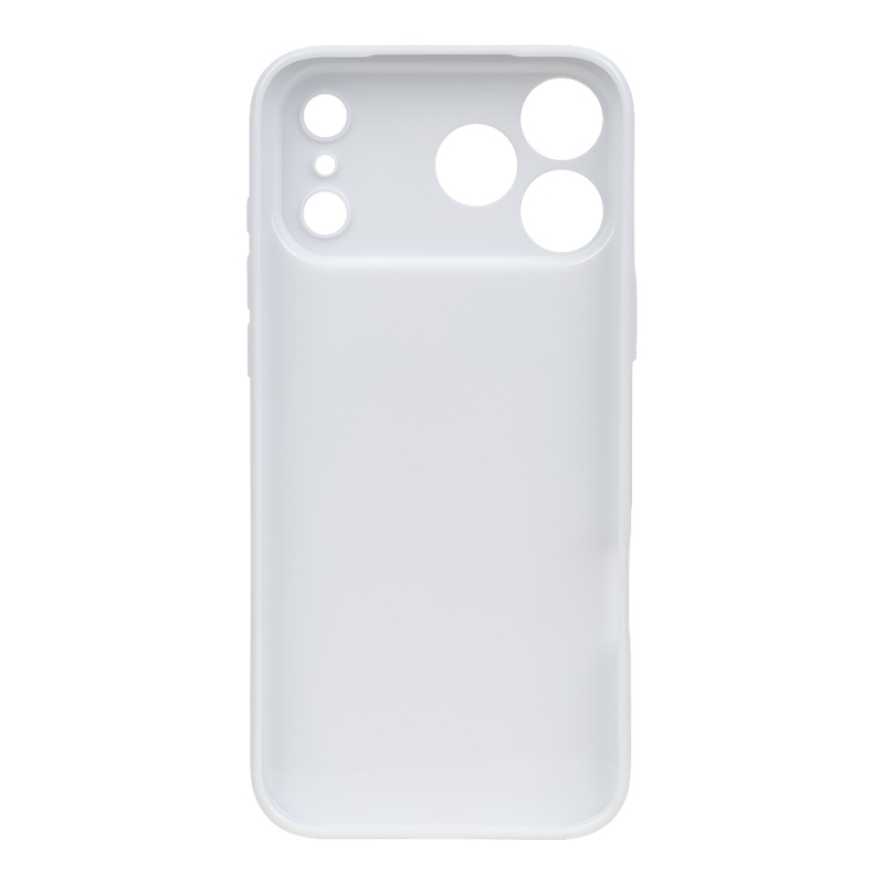 OBAL:ME Lesklé puzdro pre Apple iPhone 18 Pro Max, biele