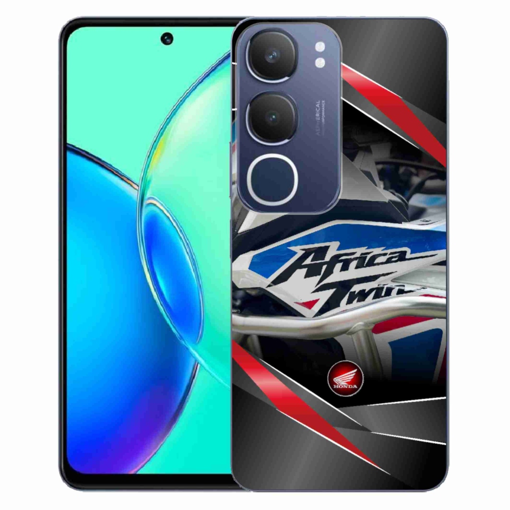 Gélový kryt mmCase na Vivo Y19s - motorka honda