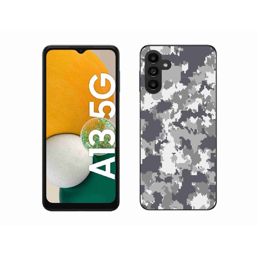 Gélový kryt mmCase na Samsung Galaxy A13 5G - maskáčový vzor 2