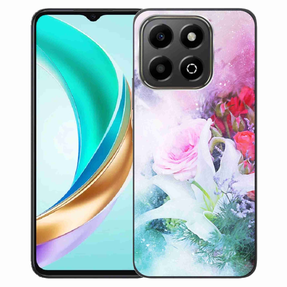 Gélový kryt mmCase na Honor X6b - kvety 4