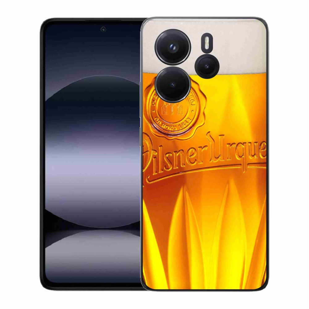 Gélový kryt mmCase na Xiaomi Redmi Note 14 - pivo