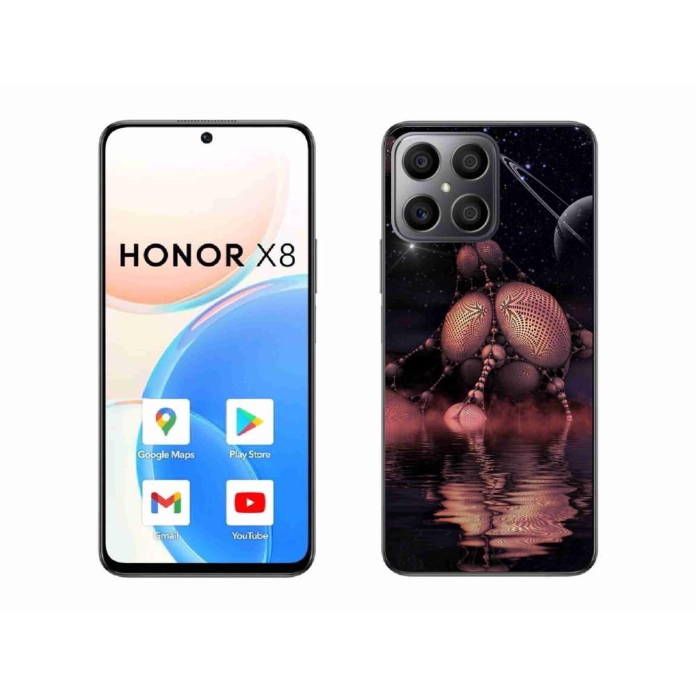 Gélový kryt mmCase na Honor X8 - abstraktný motív 19