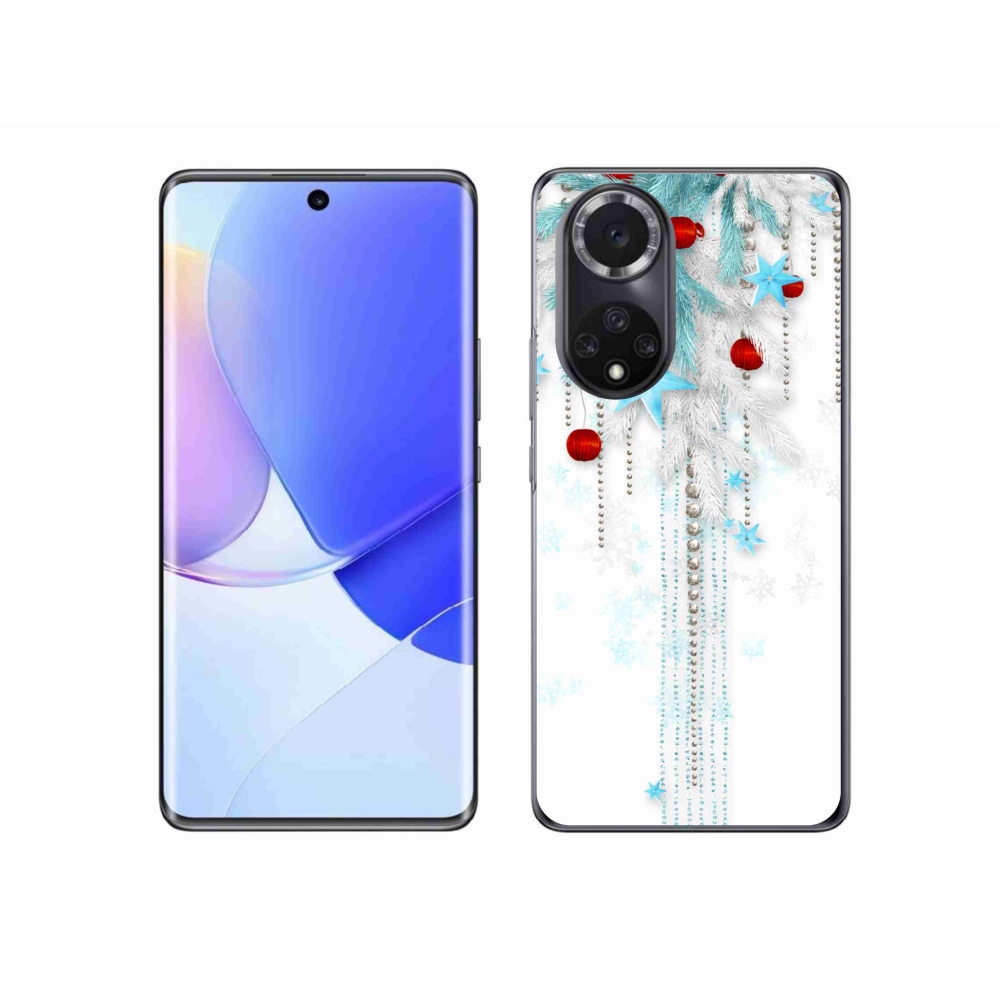 Gélový kryt mmCase na Huawei Nova 9 - vianočné ozdoby