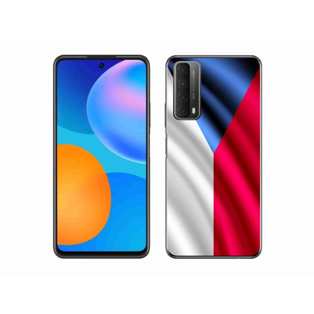 Gélový kryt mmCase na mobil Huawei P Smart (2021) - česká vlajka