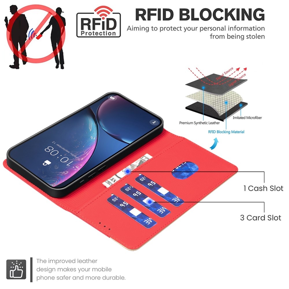 BNF DUO knižkové púzdro na Samsung Galaxy Xcover 7 Pro - červené