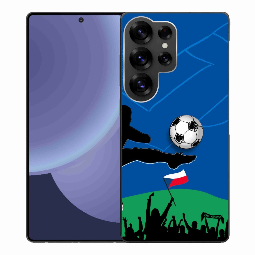 Gélový kryt mmCase na Samsung Galaxy S25 Ultra - fanúšikovia futbalu