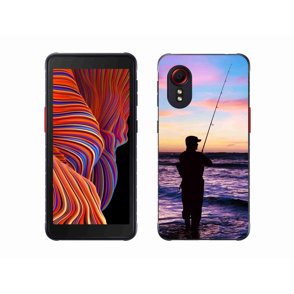 Gélový kryt mmCase na Samsung Galaxy Xcover 5 - rybárčenie 1