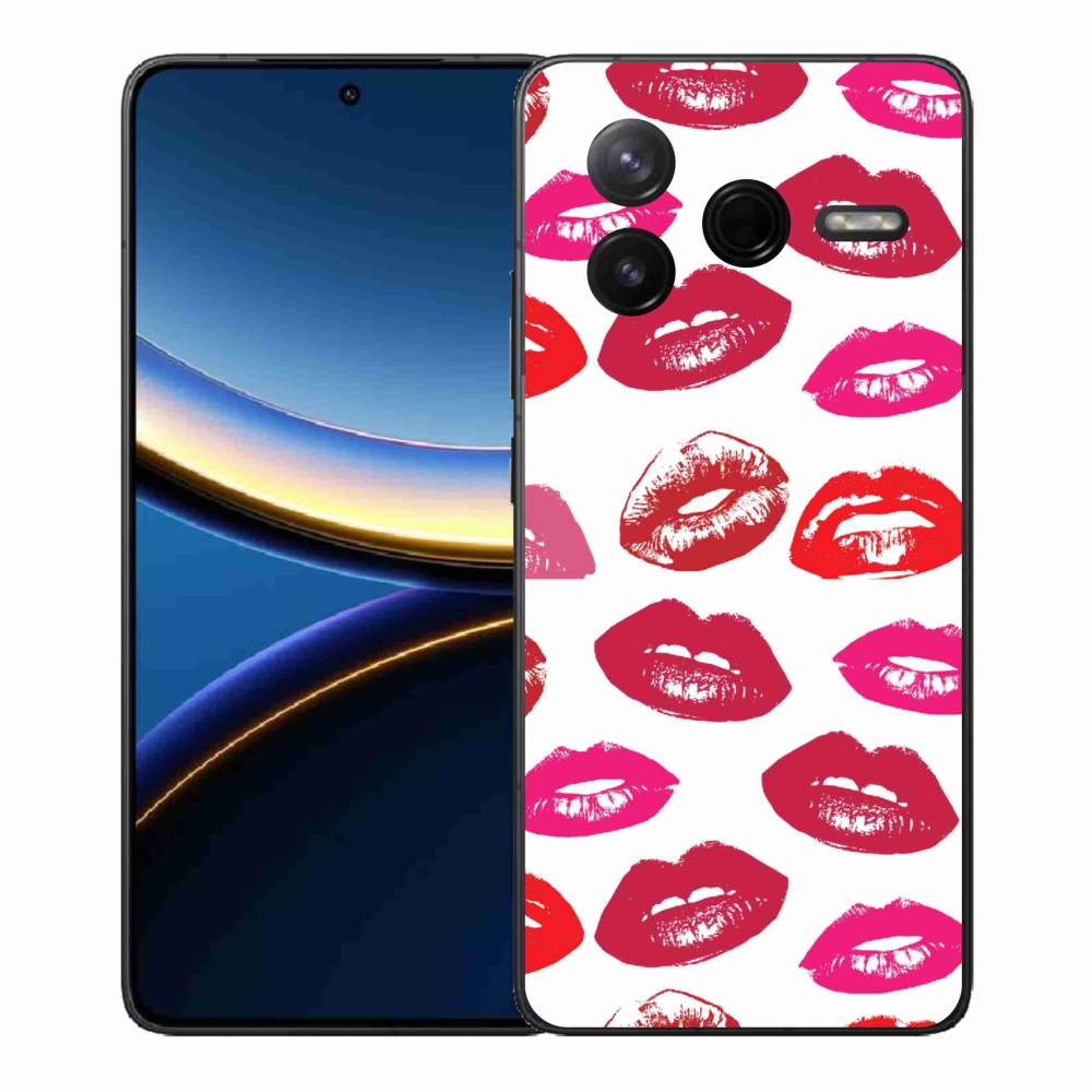 Gélový kryt mmCase na Xiaomi Poco F7 Pro - pery