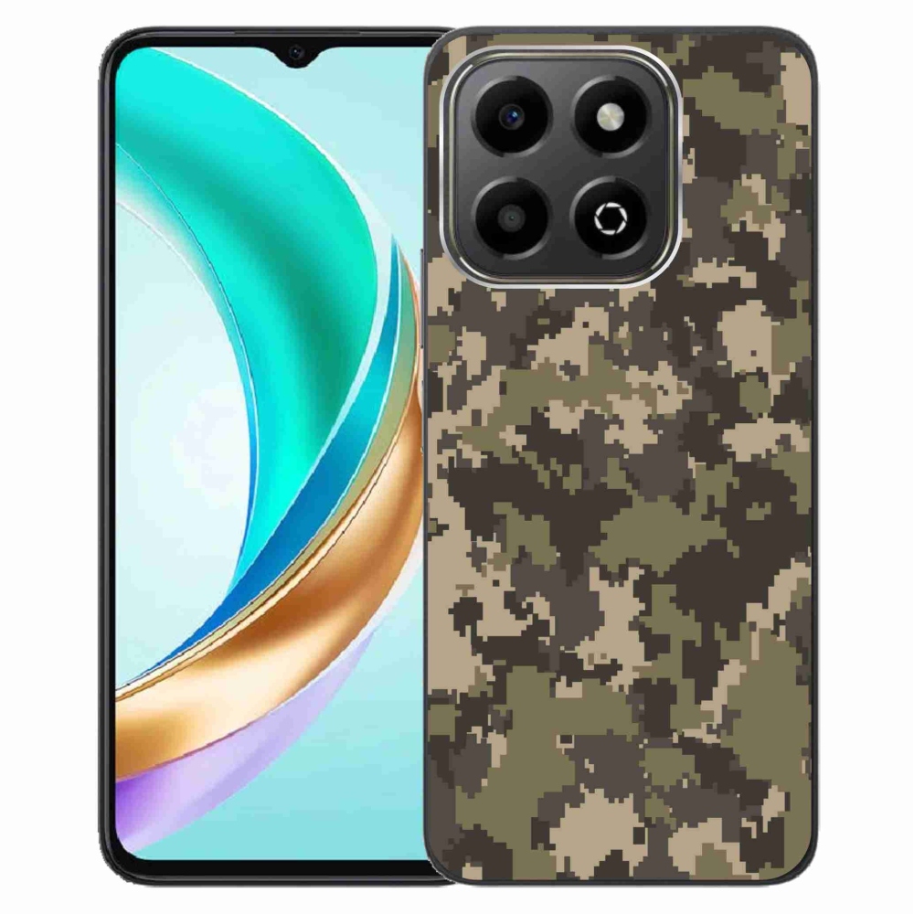 Gélový kryt mmCase na Honor X6b - maskáčový vzor 12