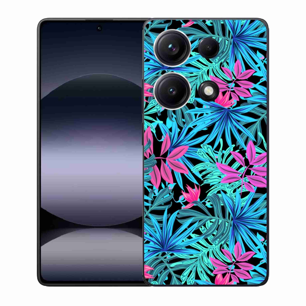 Gélový kryt mmCase na Xiaomi Redmi Note 14S - kvety 3