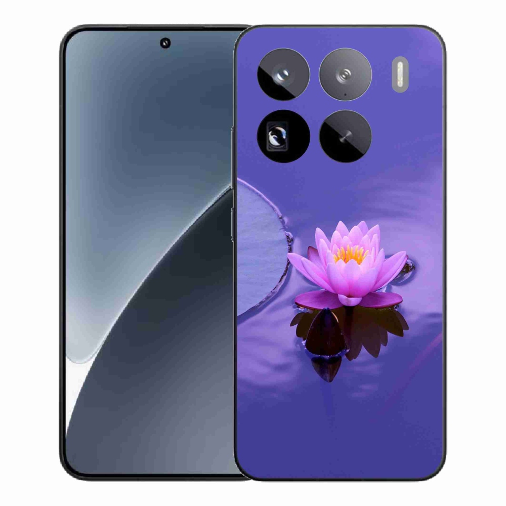 Gélový kryt mmCase na Xiaomi 15 Pro - kvet na hladine