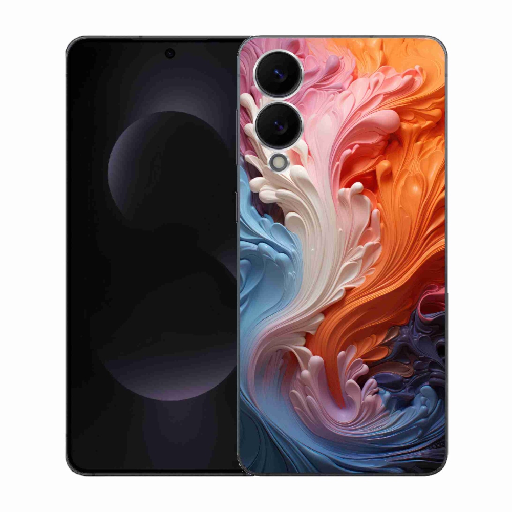 Gélový kryt mmCase na Samsung Galaxy S25 Edge - abstraktný motív 8