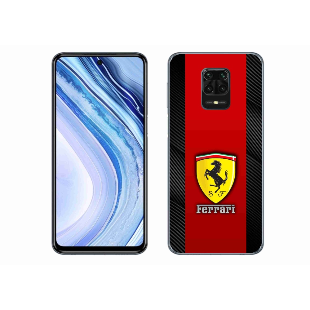 Gélový kryt mmCase na Xiaomi Redmi Note 9S - ferrari