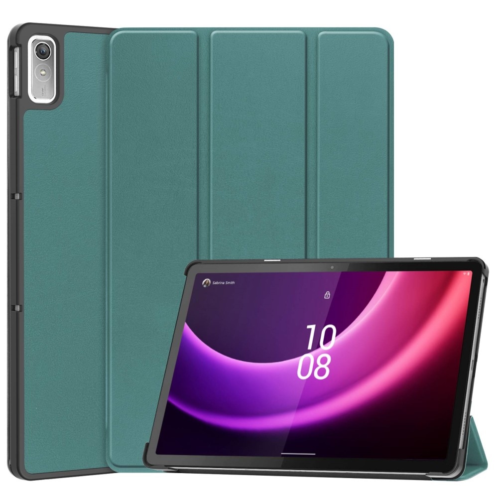 Case chytré zatváracie púzdro na Lenovo Tab P11 (2. Gen) - zelené