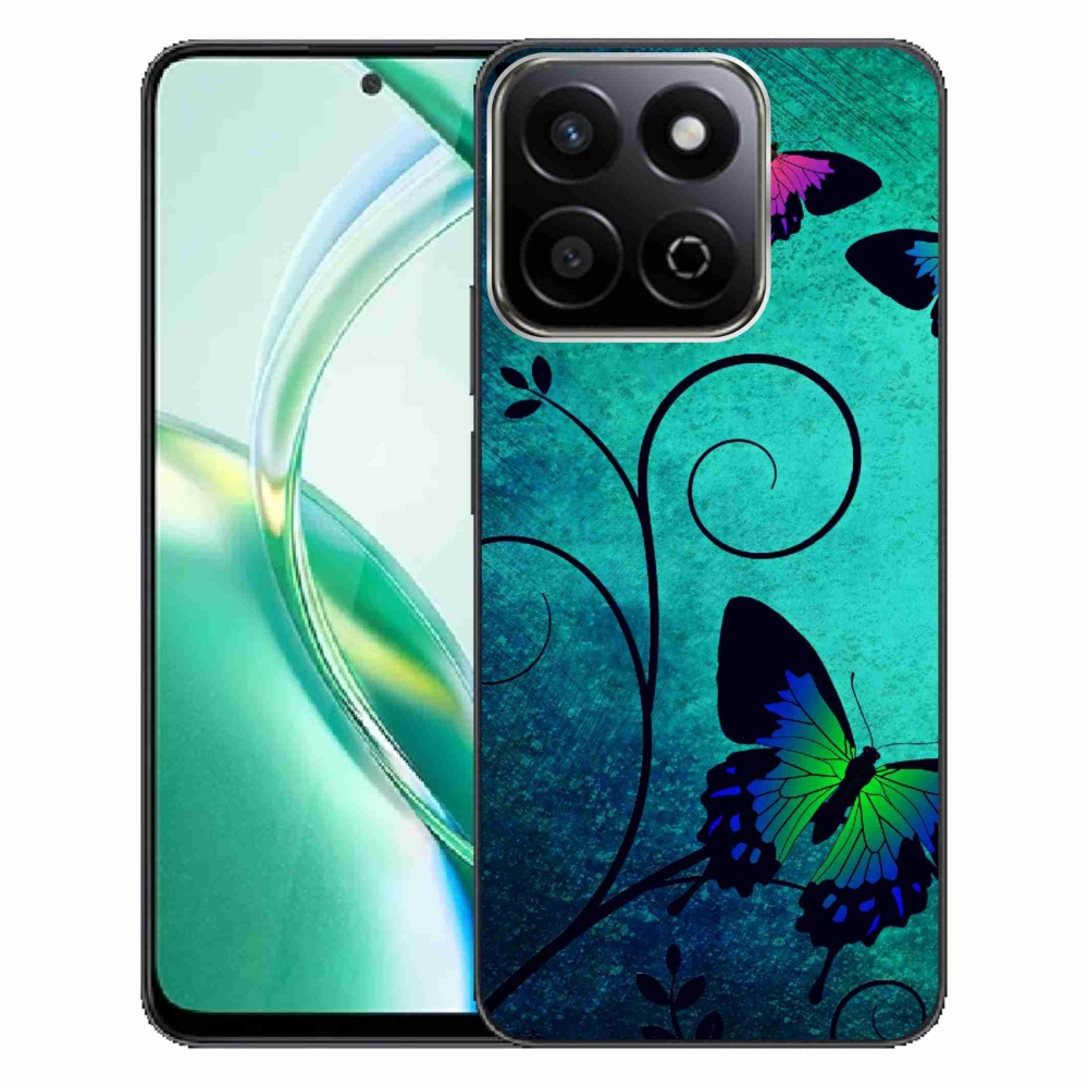 Gélový kryt mmCase na Honor 200 Smart 5G - farební motýle