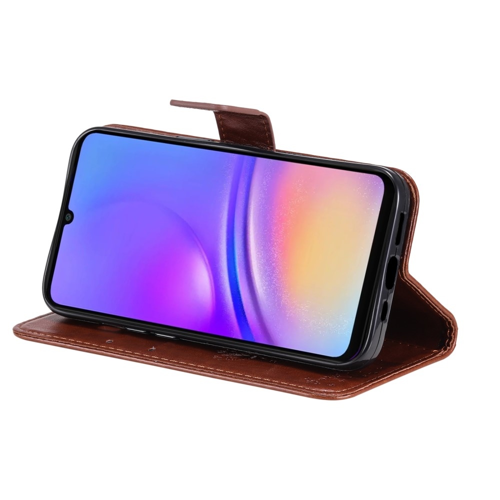 Trees knižkové púzdro na Samsung Galaxy A06 4G - hnedé