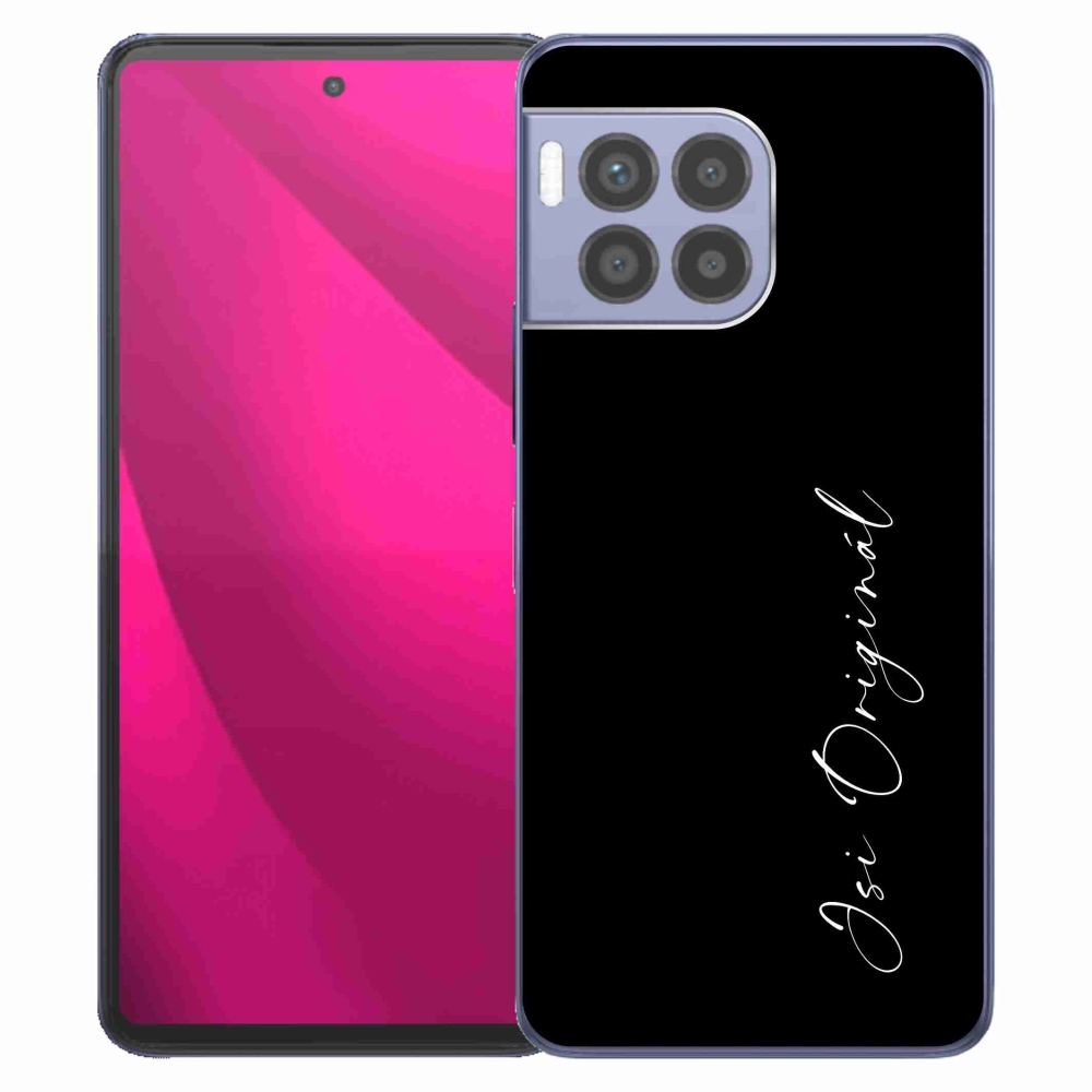 Gélový kryt mmCase na T-Mobile T Phone 2 Pro - si originál čierne pozadie
