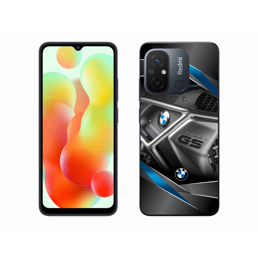 Gélový kryt mmCase na Xiaomi Redmi 12C - motorka bmw