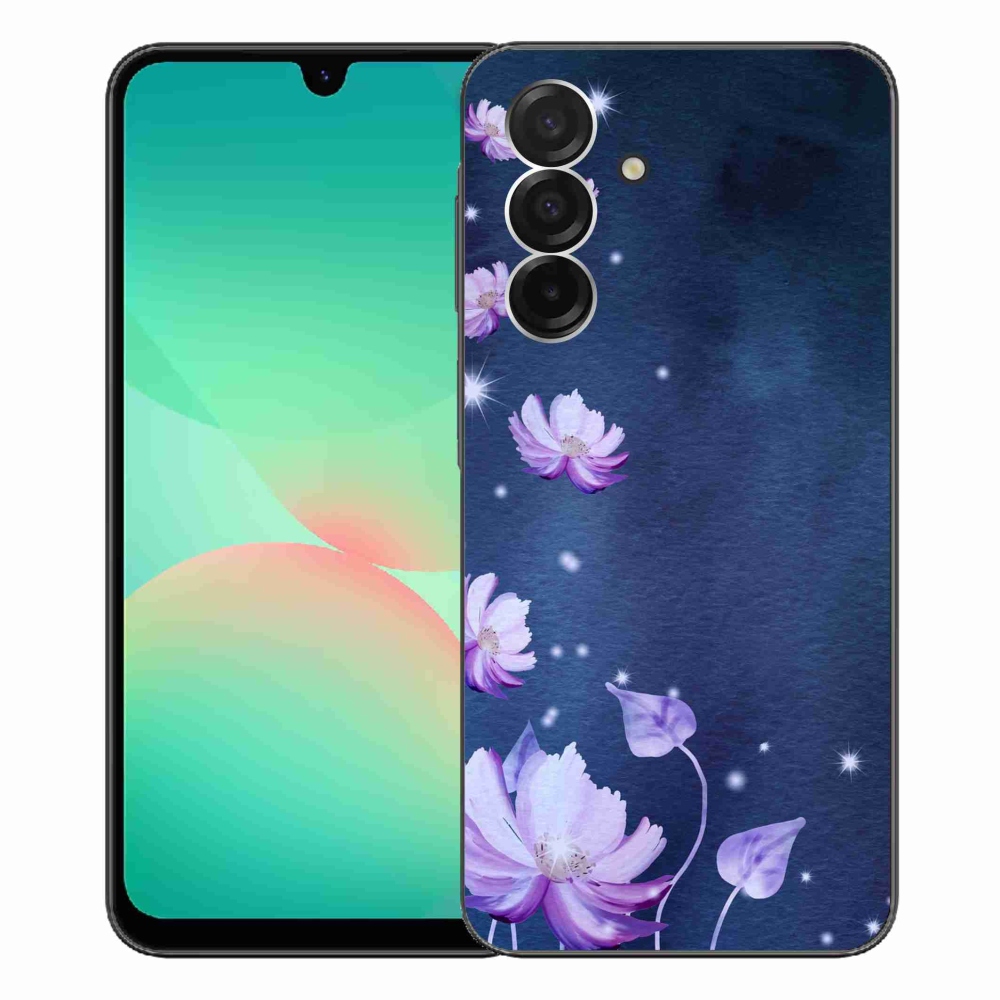 Gélový kryt mmCase na Samsung Galaxy A26 5G - padajúce kvety