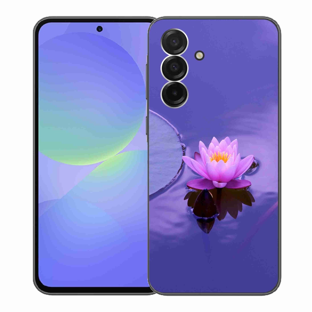 Gélový kryt mmCase na Samsung Galaxy A36 5G - kvet na hladine