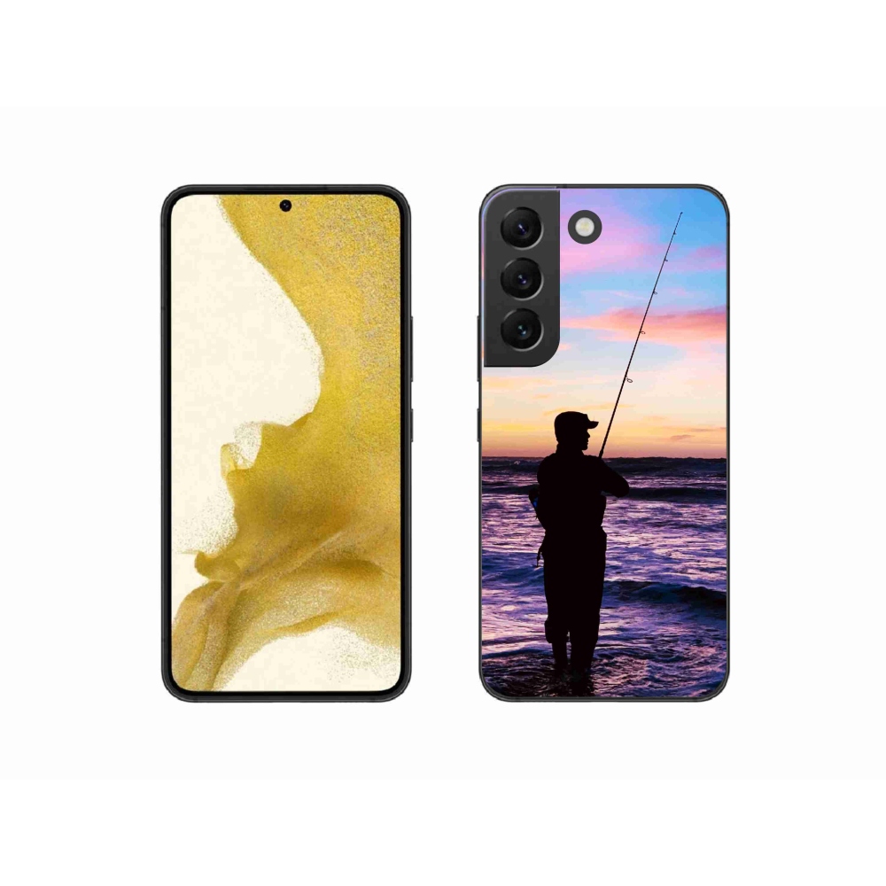Gélový kryt mmCase na Samsung Galaxy S22 5G - rybárčenie 1