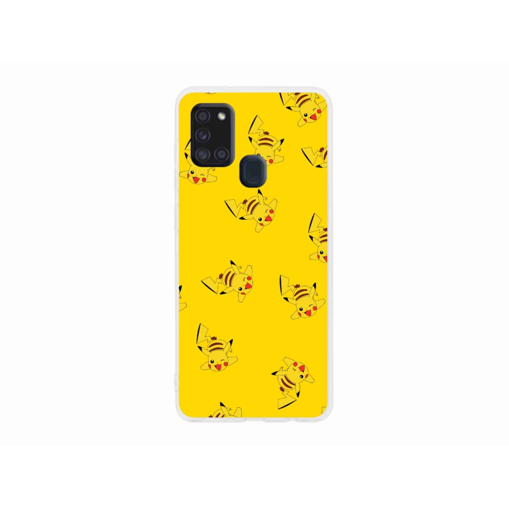 Gélový kryt mmCase na Samsung Galaxy A21s - pikachu