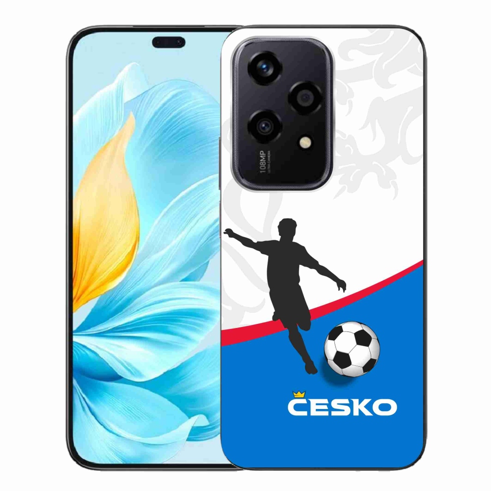 Gélový kryt mmCase na Honor 200 Lite 5G - futbal Česko 1