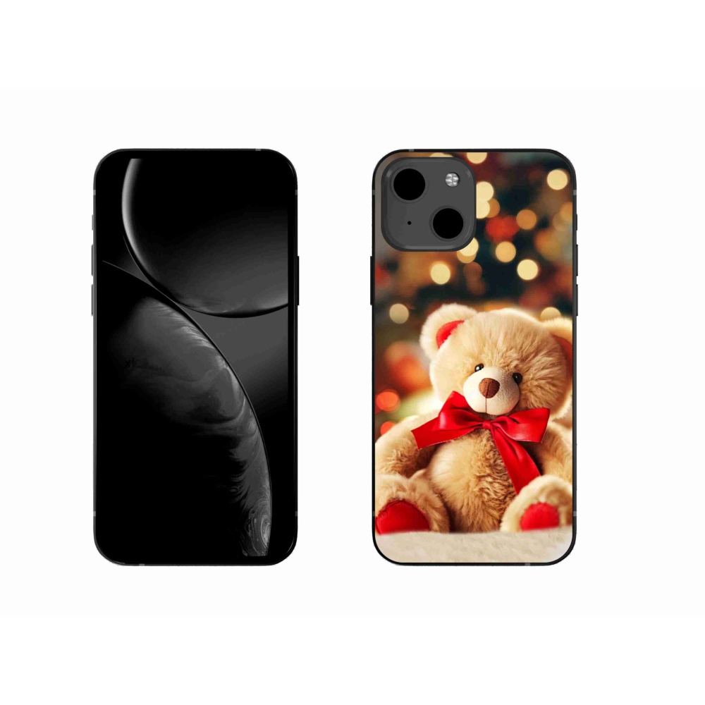 Gélový kryt mmCase na iPhone 13 6.1 - plyšový medvedík