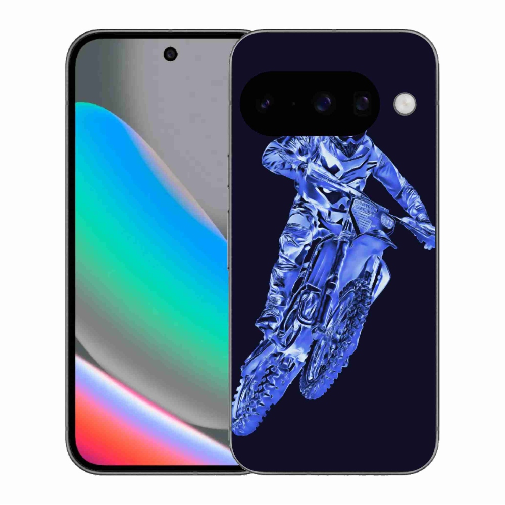 Gélový kryt mmCase na Google Pixel 10 - motocross 1